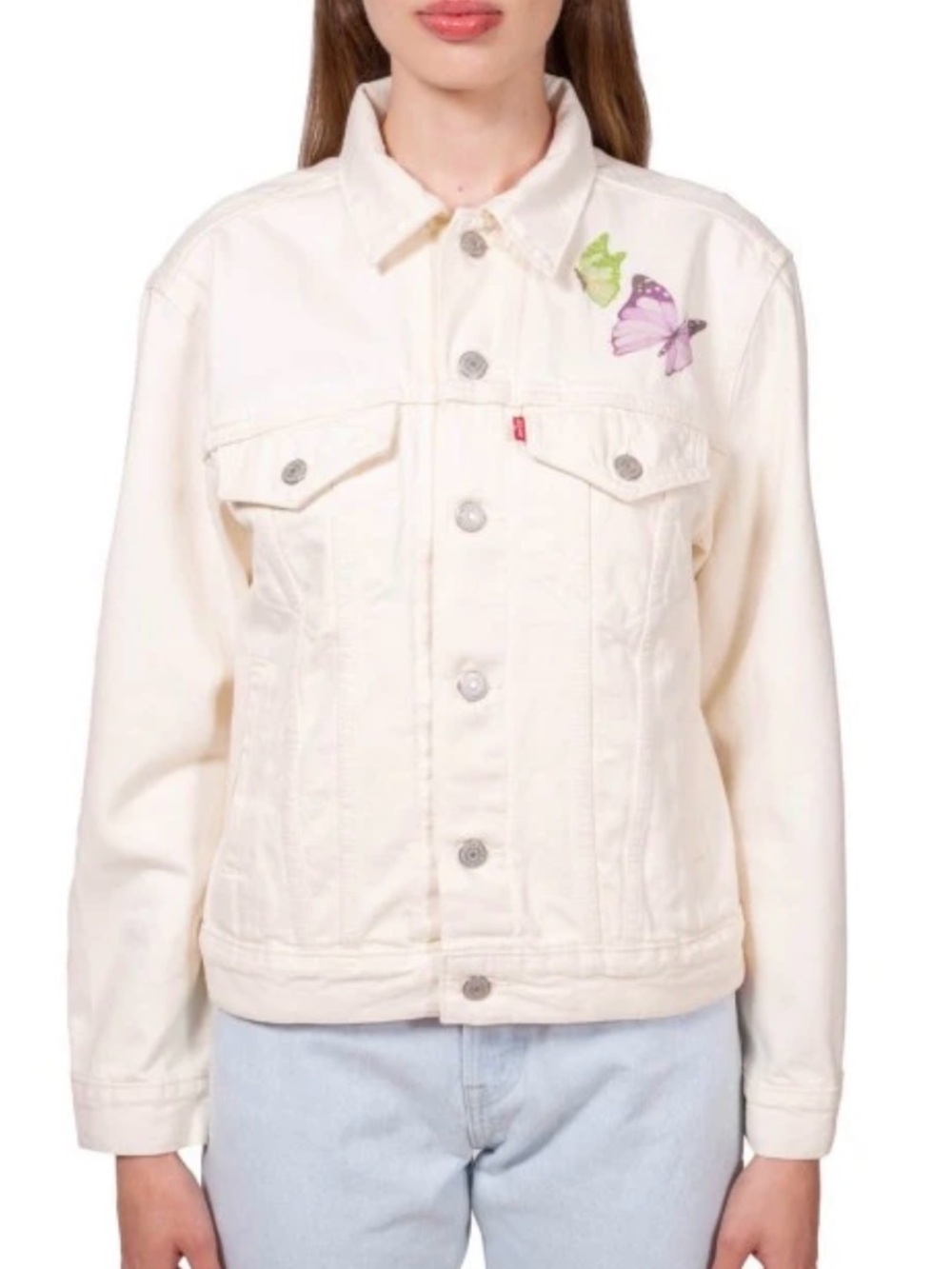 Levi’s butterfly denim jacket
